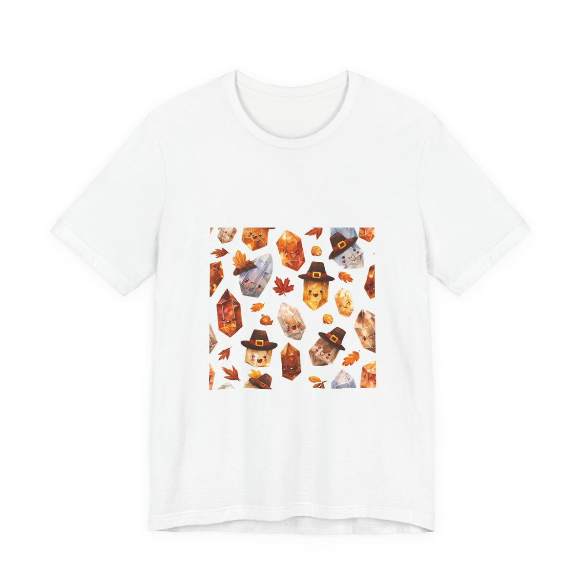 Thanksgiving Crystal Harvest T-Shirt | Light Neutrals