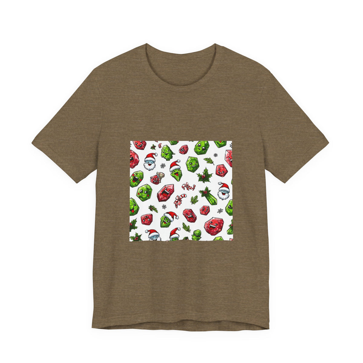 Christmas Crystal Cheer T-Shirt | Greens