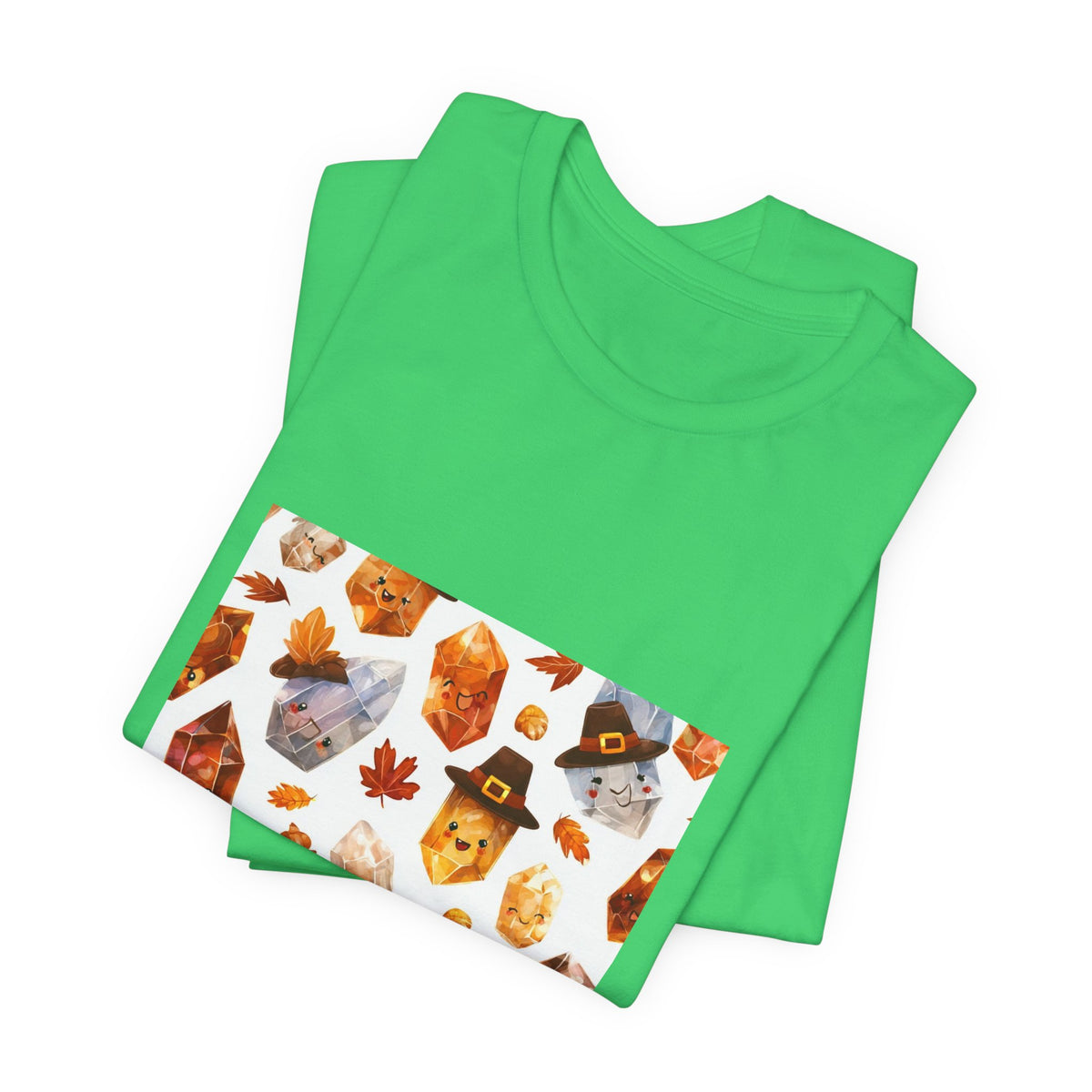 Thanksgiving Crystal Harvest T-Shirt | Greens