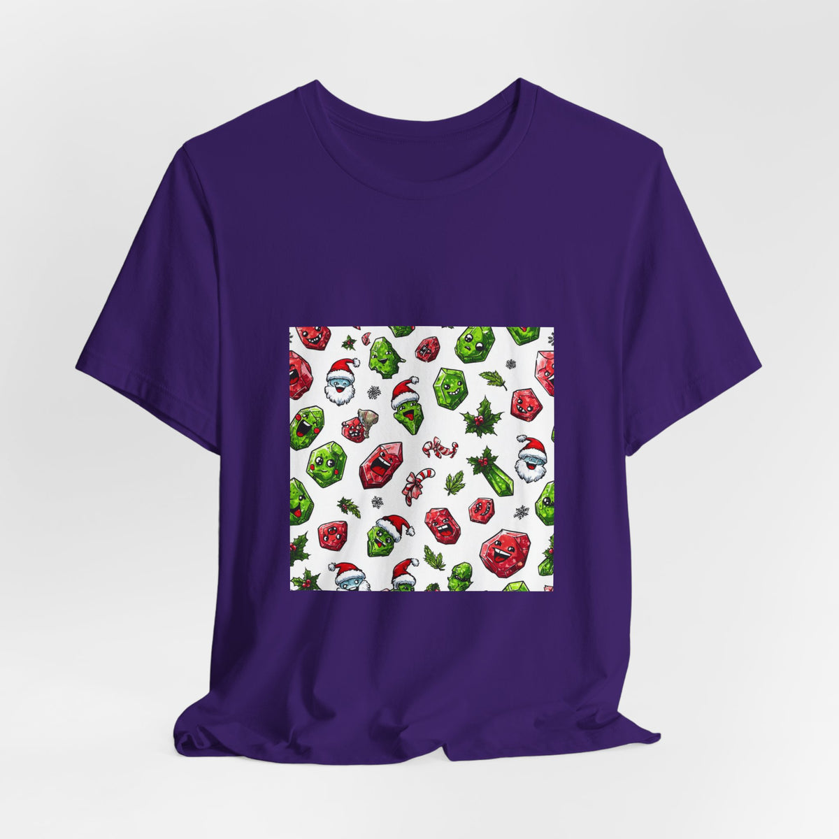 Christmas Crystal Cheer T-Shirt | Royal, Navy & Purple