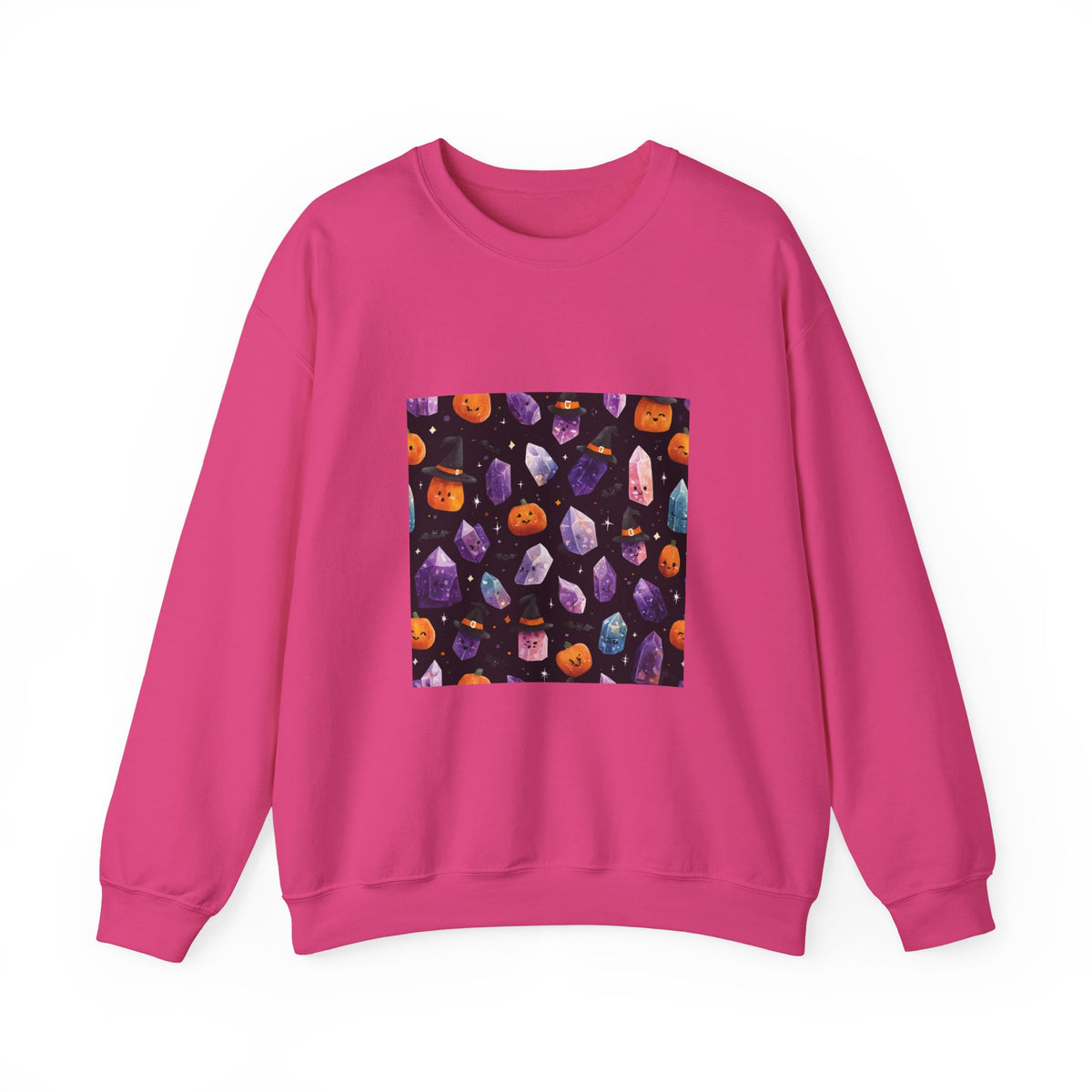 Halloween Crystal Party Crewneck | Blues, Purples & Pinks