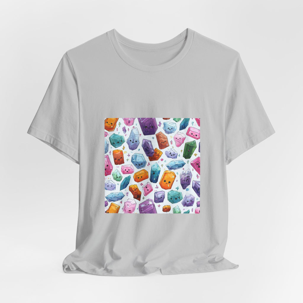 Pastel Crystal Friends T-Shirt | Light Neutrals