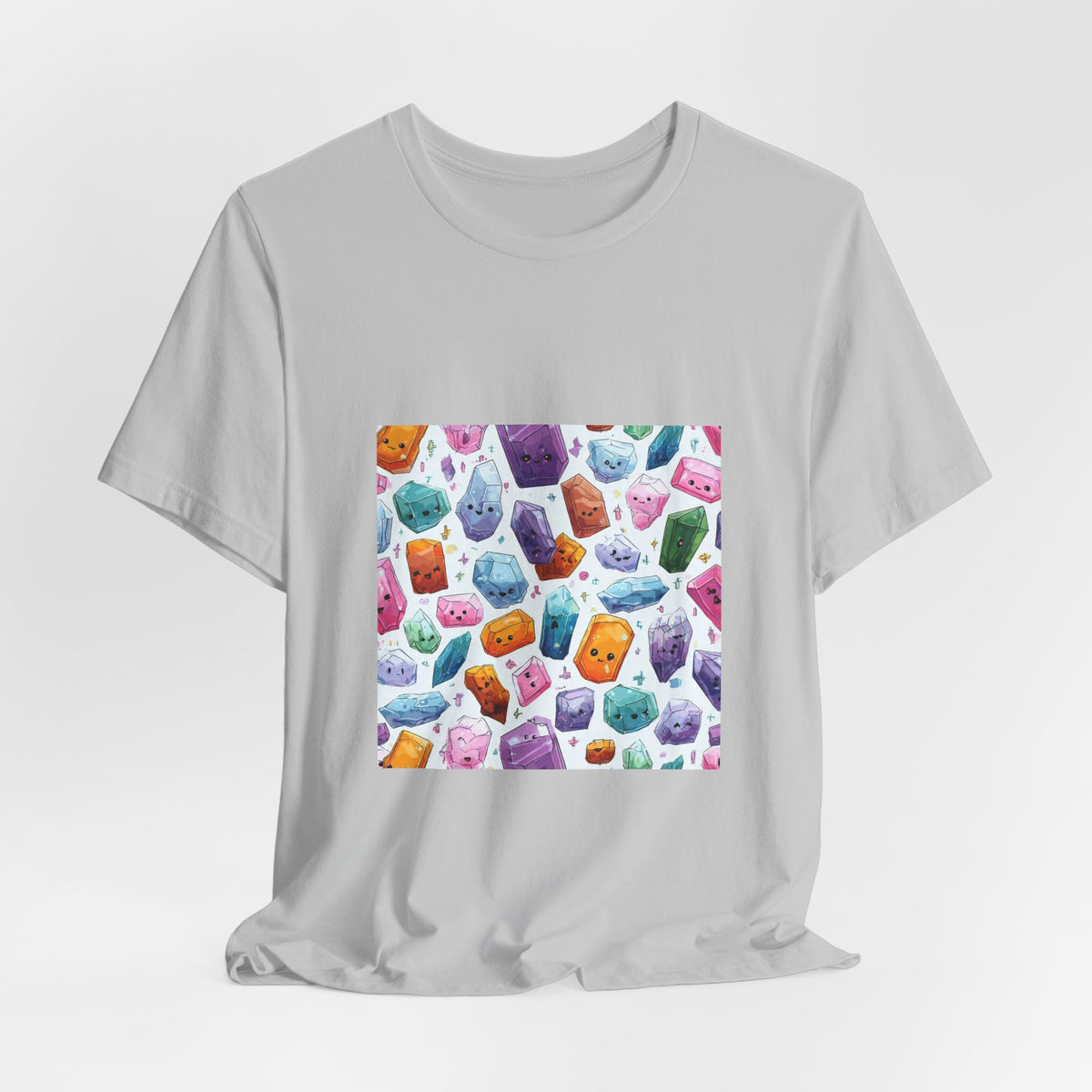 Pastel Crystal Friends T-Shirt | Light Neutrals