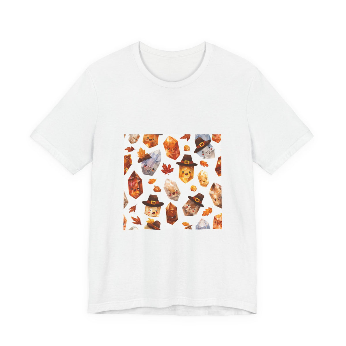 Thanksgiving Crystal Harvest T-Shirt | Light Neutrals