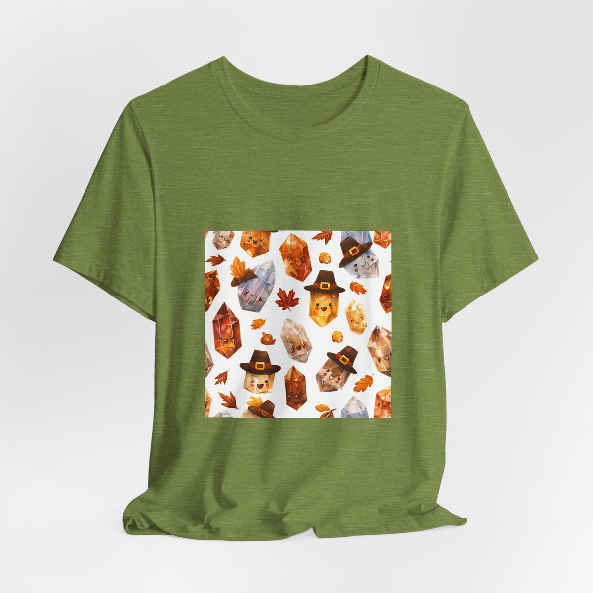 Thanksgiving Crystal Harvest T-Shirt | Greens