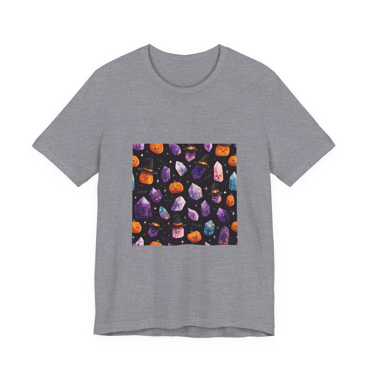 Halloween Crystal Party T-Shirt | Light Neutrals
