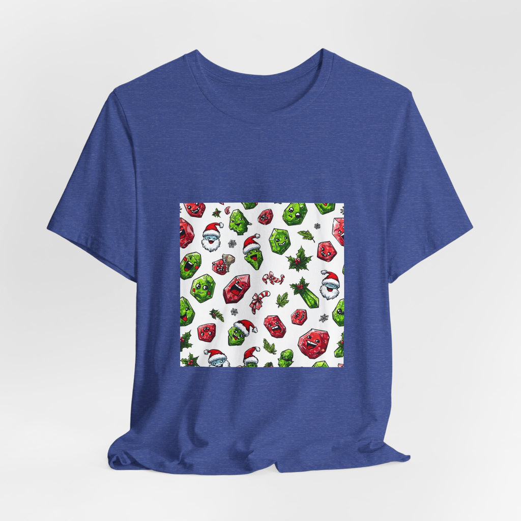 Christmas Crystal Cheer T-Shirt | Royal, Navy & Purple