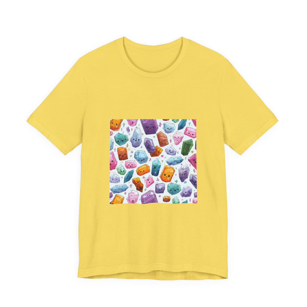 Pastel Crystal Friends T-Shirt | Golds, Mints & Teal
