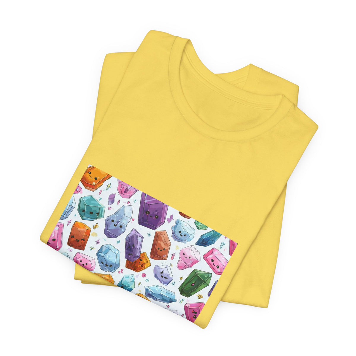 Pastel Crystal Friends T-Shirt | Golds, Mints & Teal
