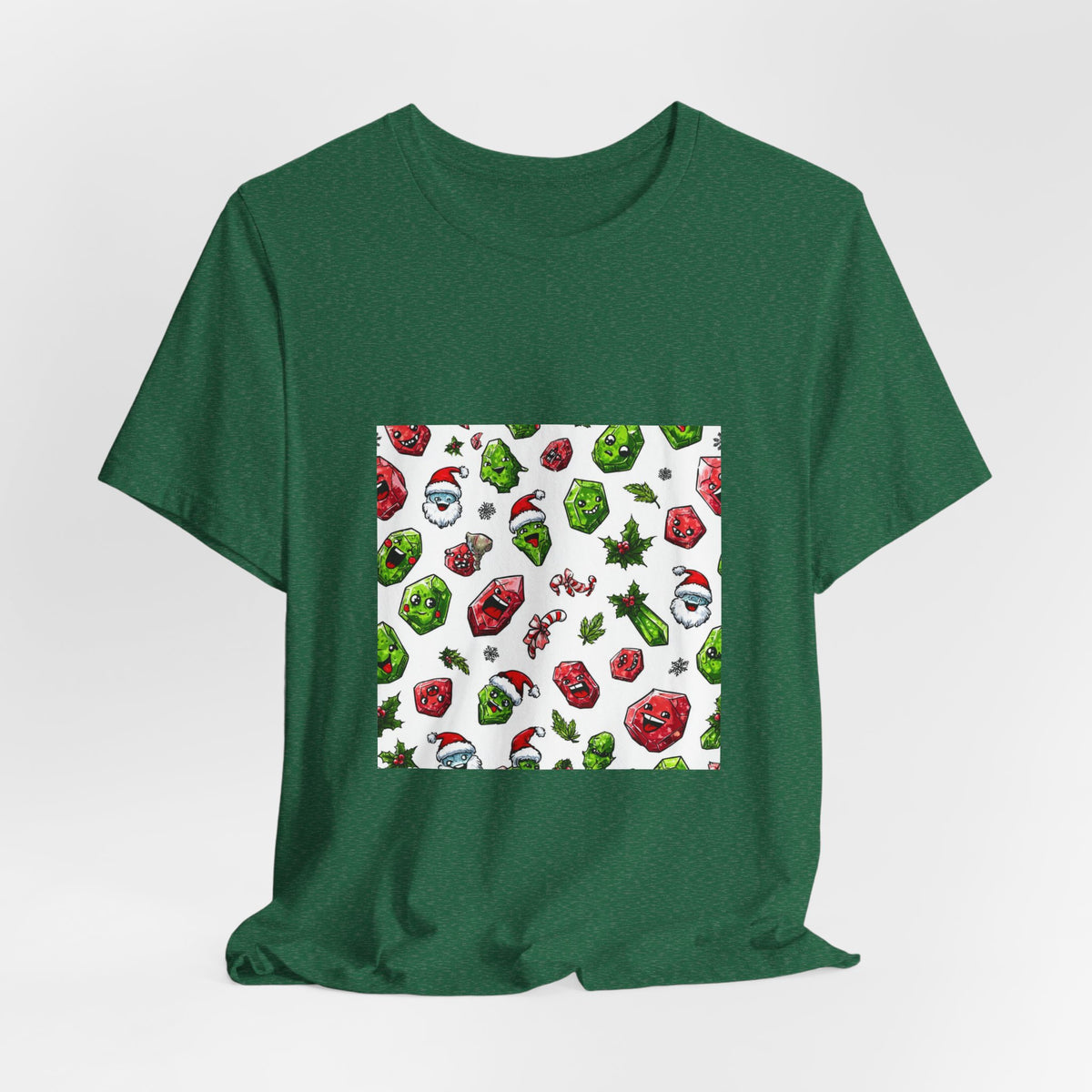 Christmas Crystal Cheer T-Shirt | Greens