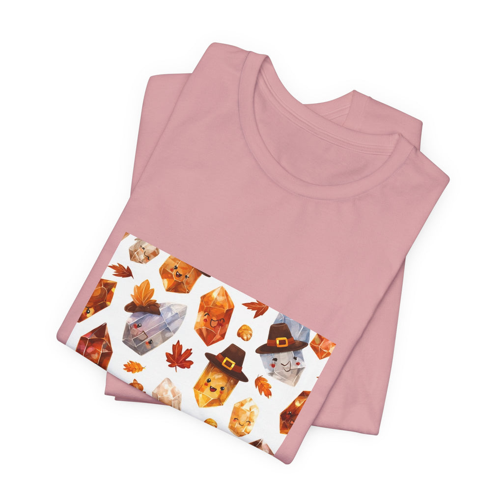 Thanksgiving Crystal Harvest T-Shirt | Pinks & Orchid