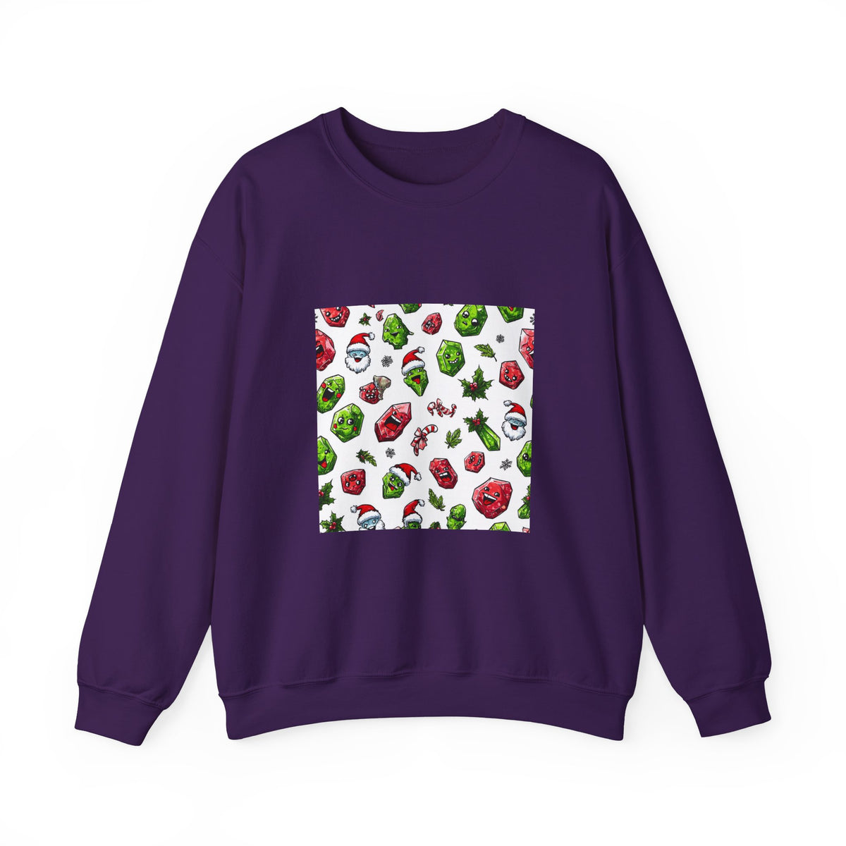 Christmas Crystal Cheer Crewneck | Blues, Purples & Pinks