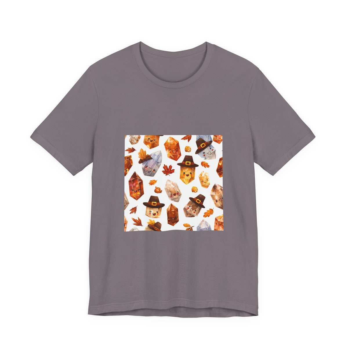 Thanksgiving Crystal Harvest T-Shirt | Light Neutrals