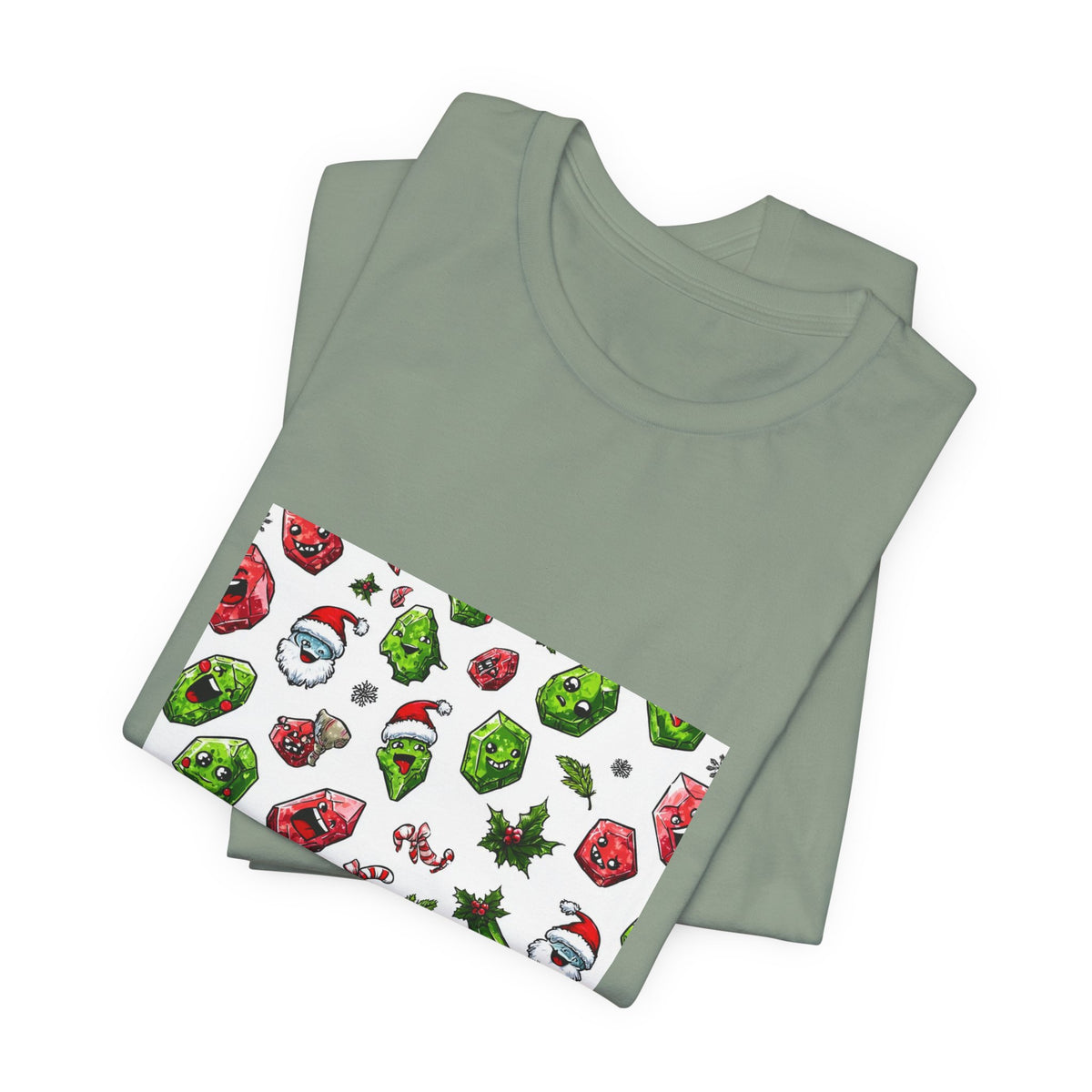 Christmas Crystal Cheer T-Shirt | Golds, Mints & Teal