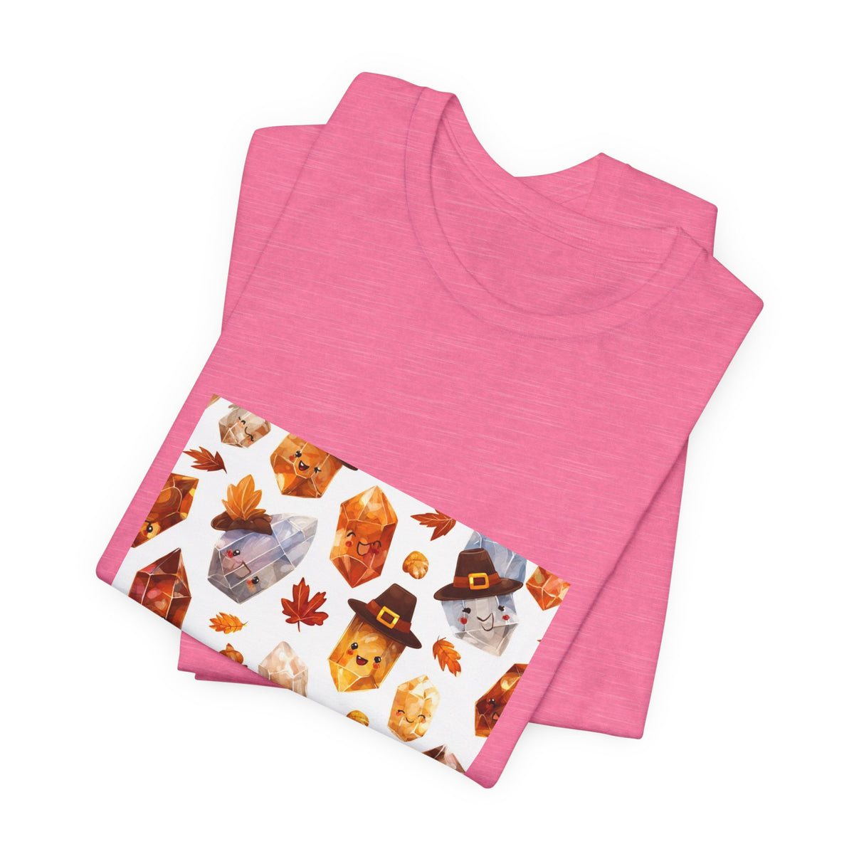 Thanksgiving Crystal Harvest T-Shirt | Pinks & Orchid
