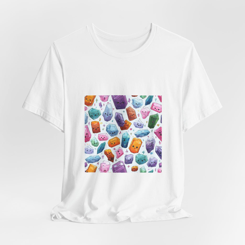 Pastel Crystal Friends T-Shirt | Light Neutrals