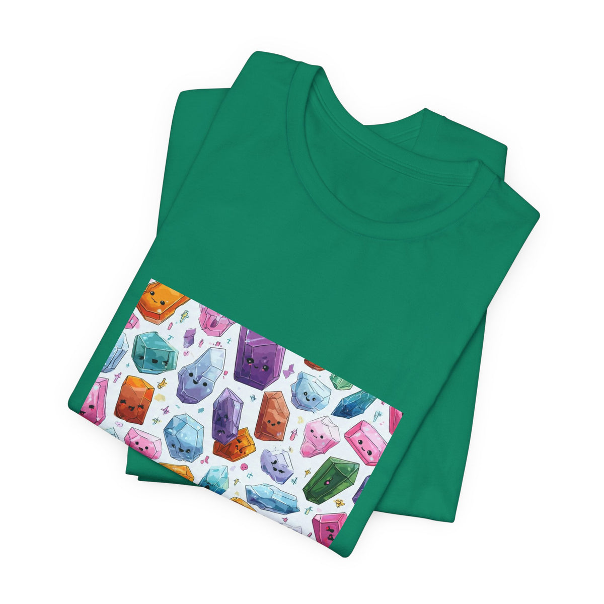 Pastel Crystal Friends T-Shirt | Greens