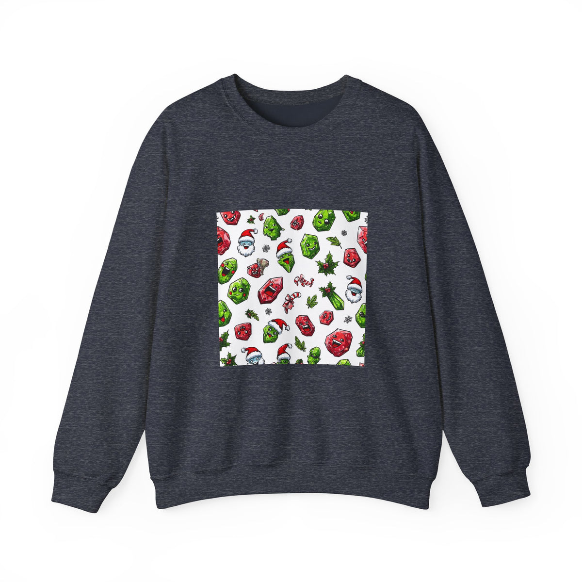 Christmas Crystal Cheer Crewneck | Blues, Purples & Pinks