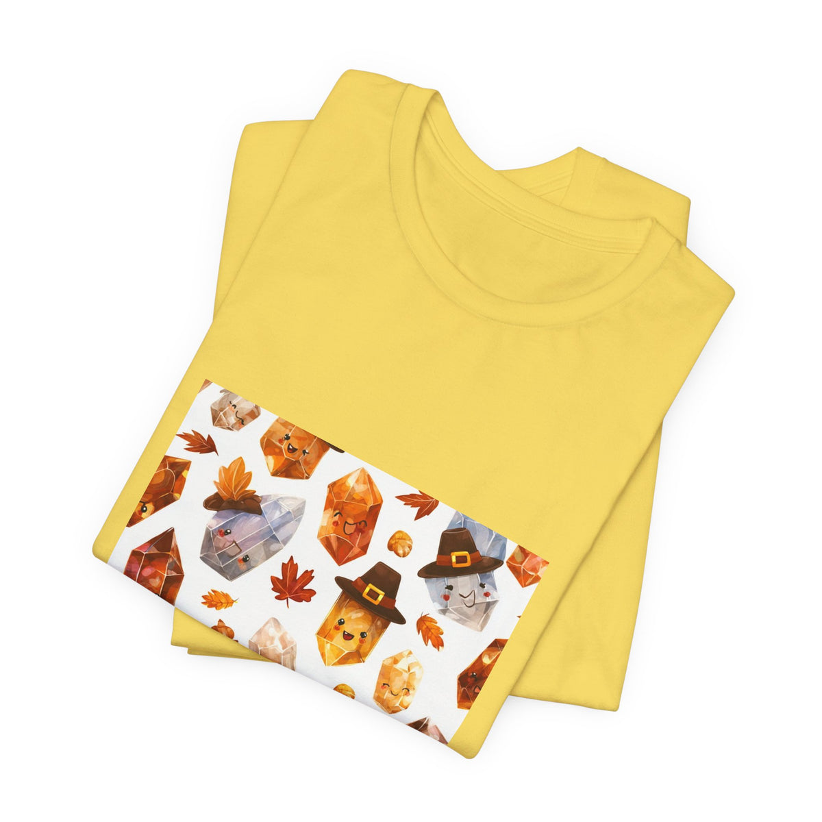 Thanksgiving Crystal Harvest T-Shirt | Golds, Mints & Teal