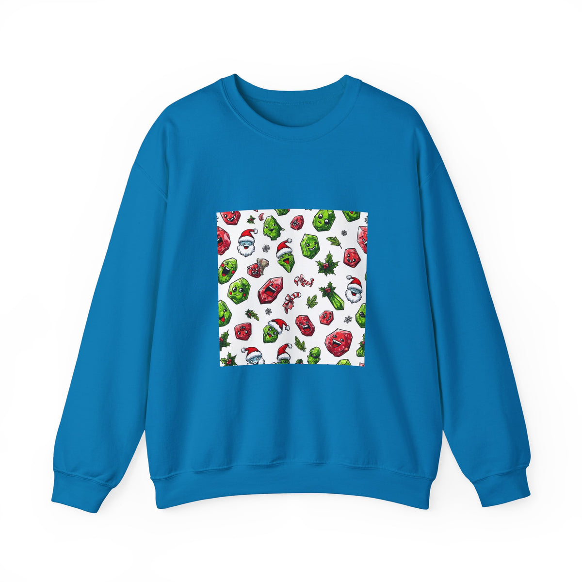 Christmas Crystal Cheer Crewneck | Blues, Purples & Pinks