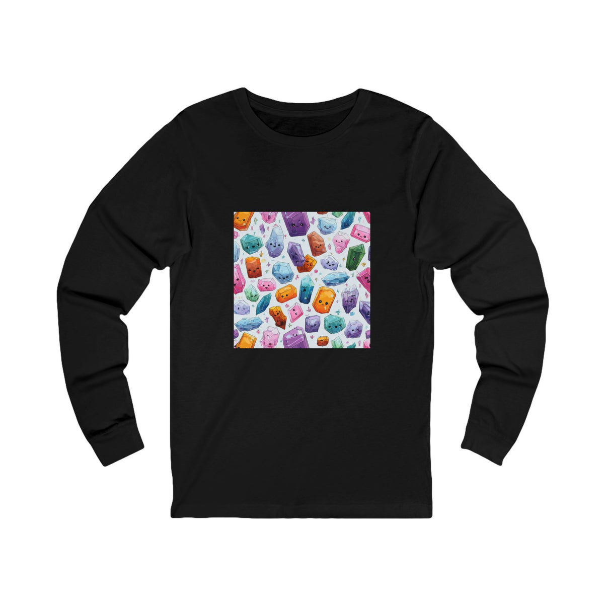 Pastel Crystal Friends Long Sleeve T-Shirt