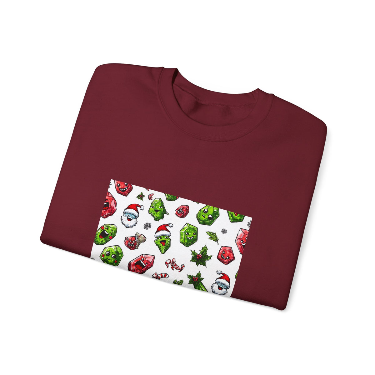 Christmas Crystal Cheer Crewneck | Earth Tones & Brights