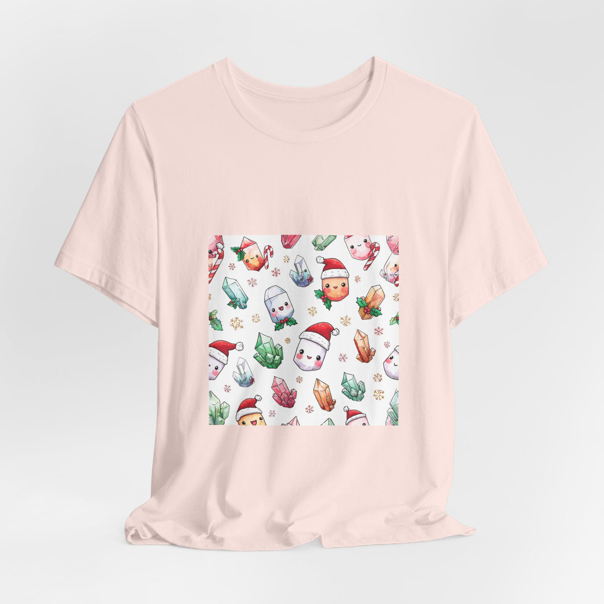 Pastel Christmas Crystal Friends T-Shirt | Royal, Navy & Purple