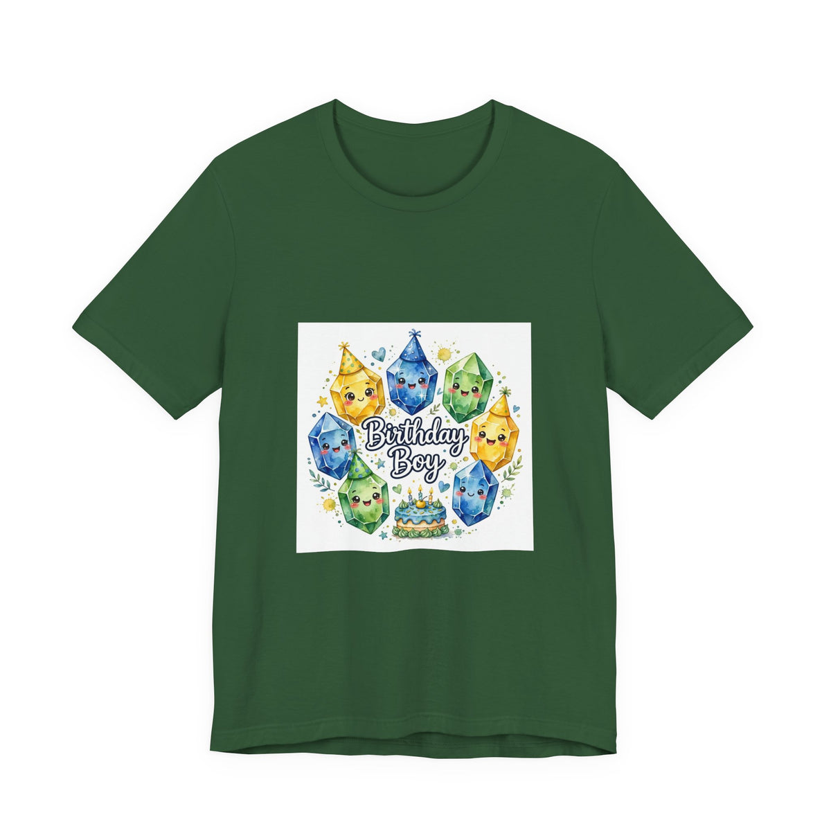 Birthday Boy Crystal Party T-Shirt | Forest & Ocean