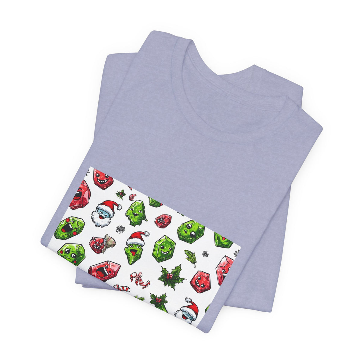Christmas Crystal Cheer T-Shirt | Soft Blues