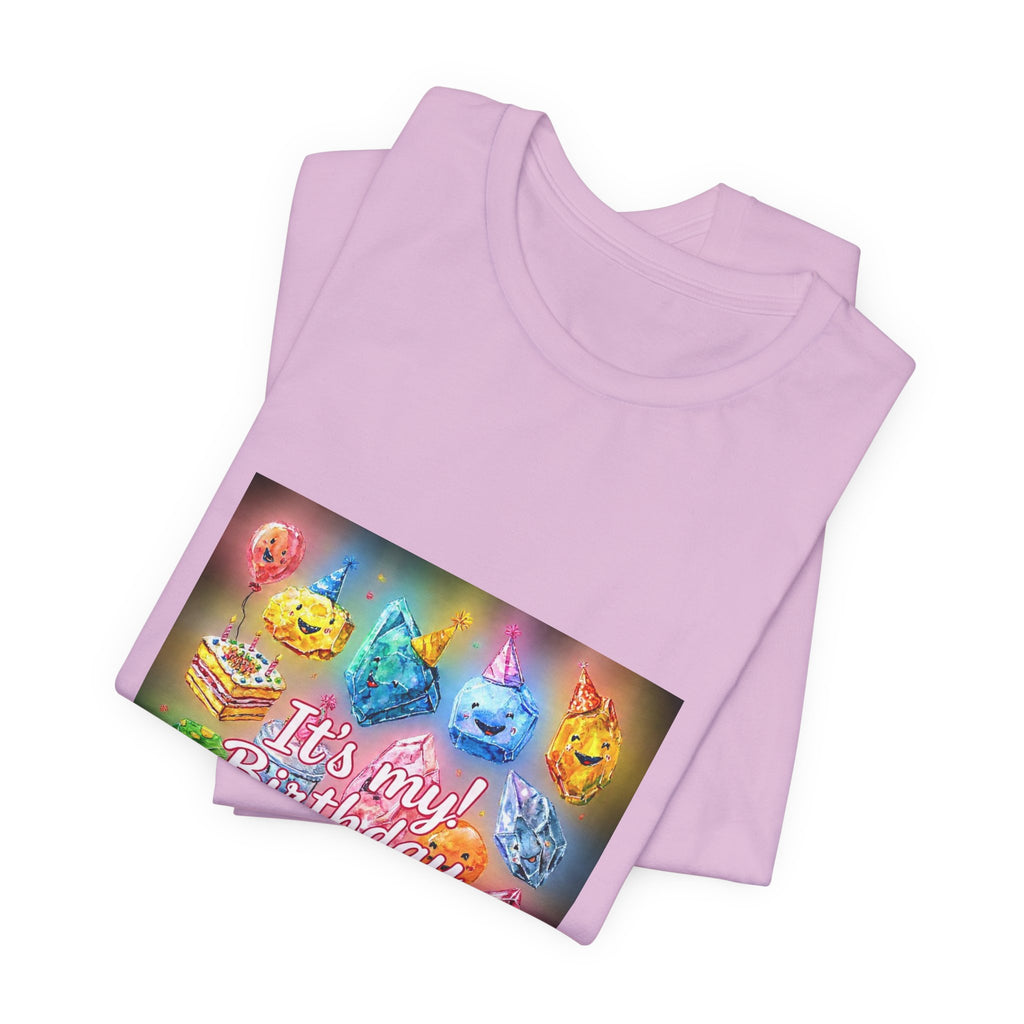 It's My Birthday Crystal Party T-Shirt | Royal, Navy & Purple