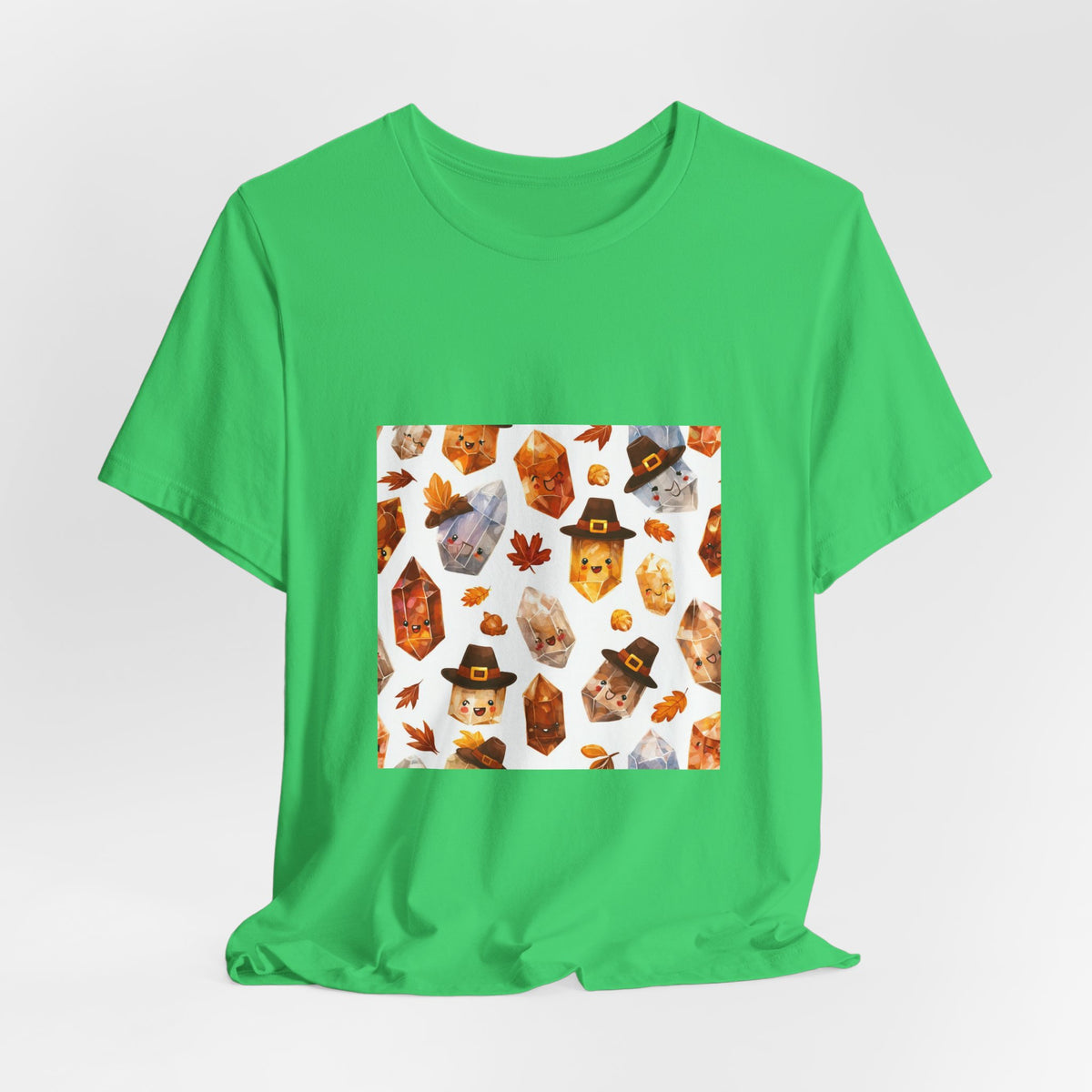 Thanksgiving Crystal Harvest T-Shirt | Greens