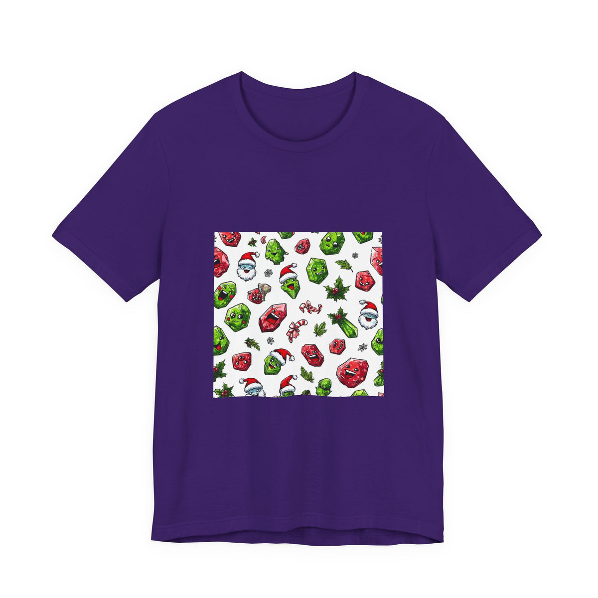 Christmas Crystal Cheer T-Shirt | Royal, Navy & Purple