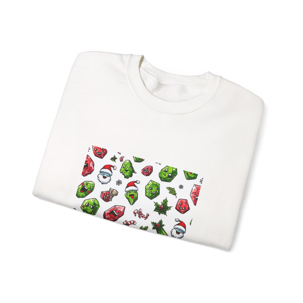 Christmas Crystal Cheer Crewneck | Neutrals & Reds