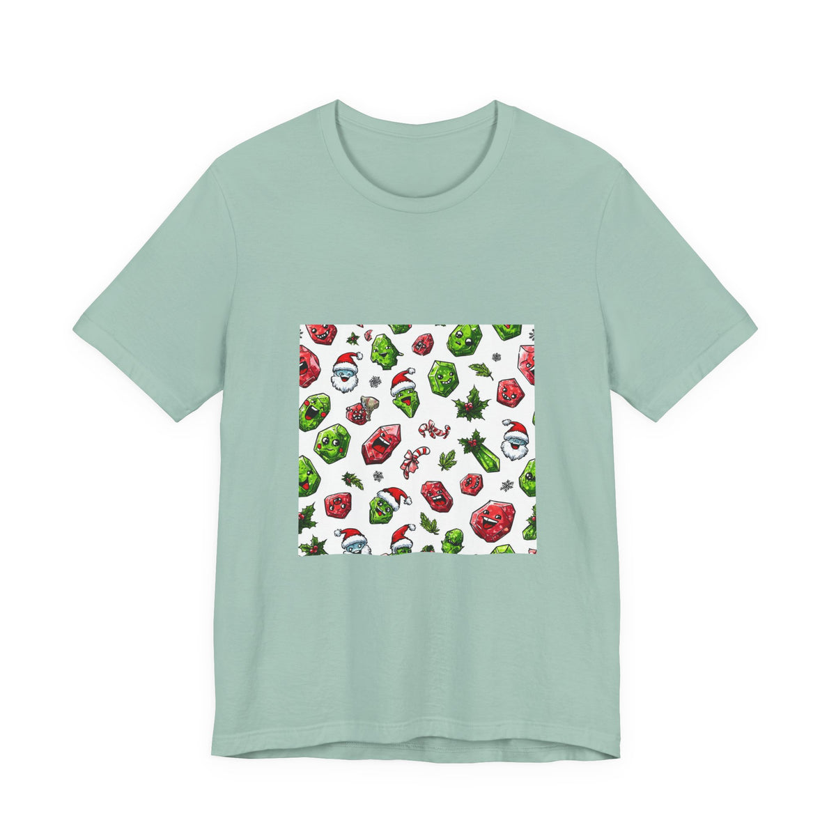 Christmas Crystal Cheer T-Shirt | Soft Blues