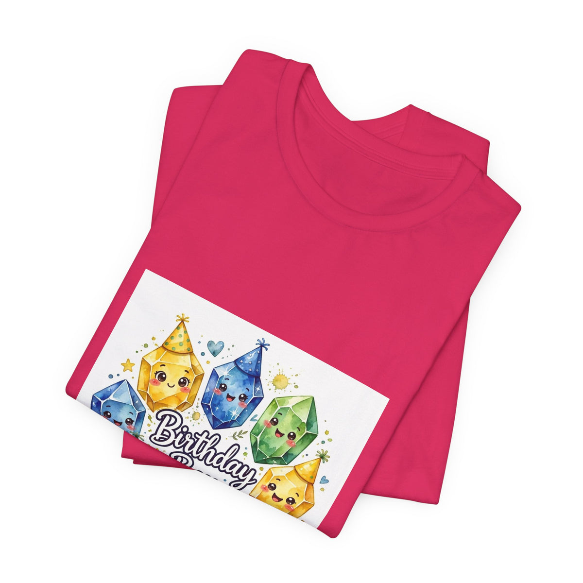 Birthday Boy Crystal Party T-Shirt | Pinks & Orchid