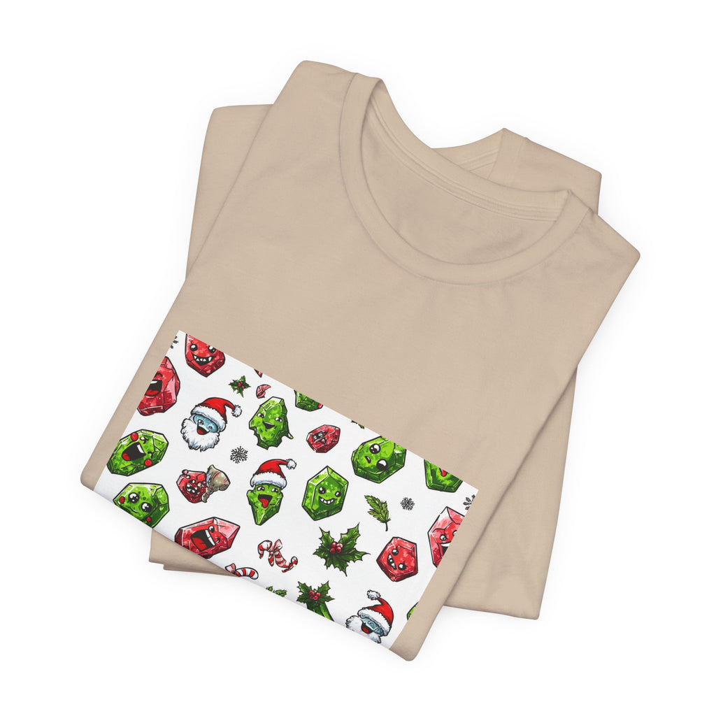 Christmas Crystal Cheer T-Shirt | Sandy Neutrals & Oranges
