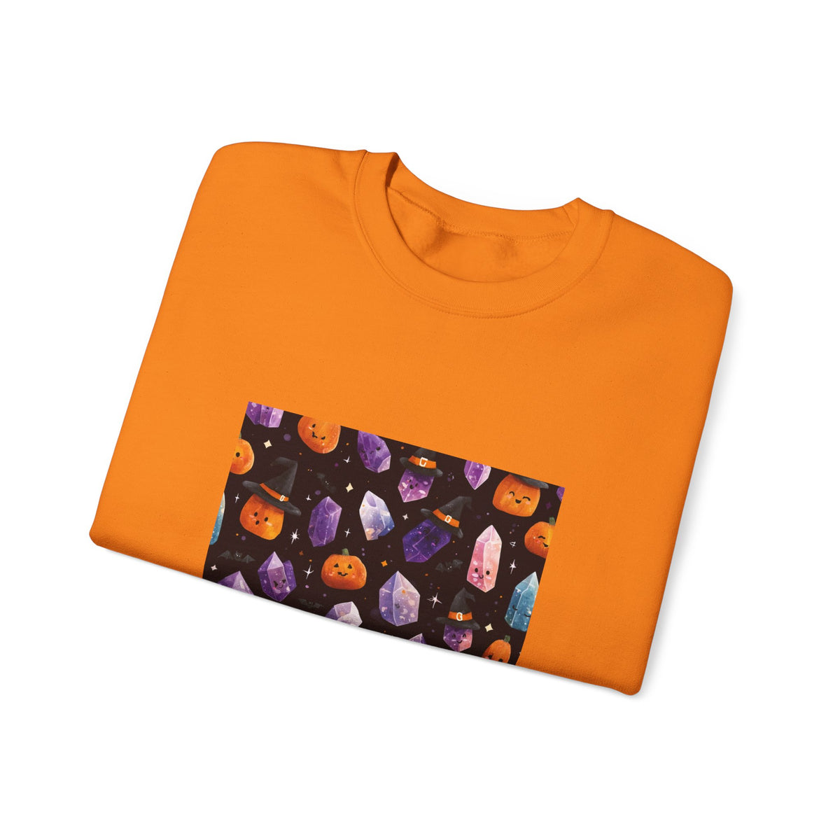 Halloween Crystal Party Crewneck | Earth Tones & Brights