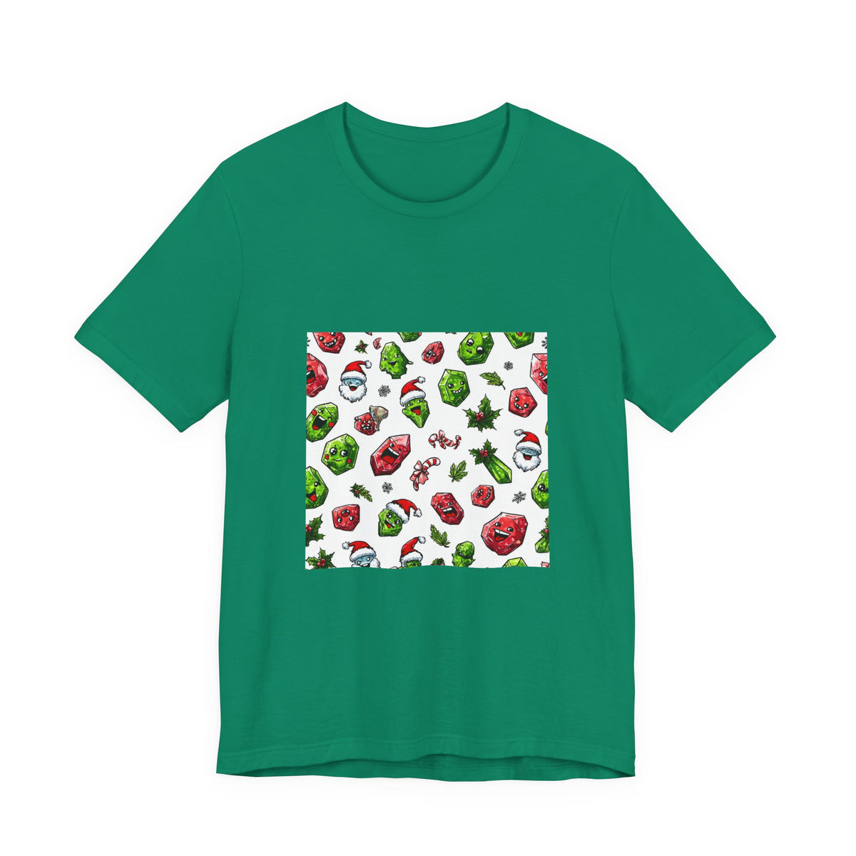 Christmas Crystal Cheer T-Shirt | Greens