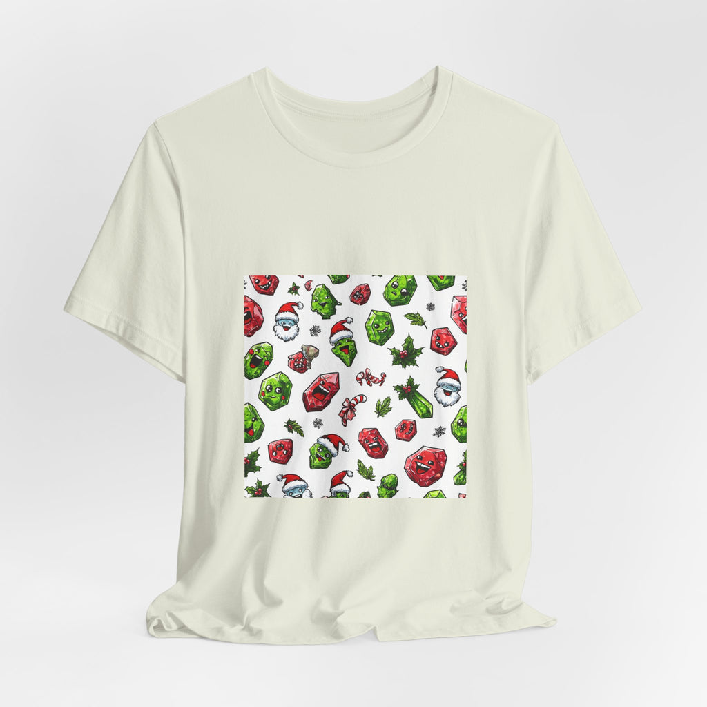 Christmas Crystal Cheer T-Shirt | Golds, Mints & Teal