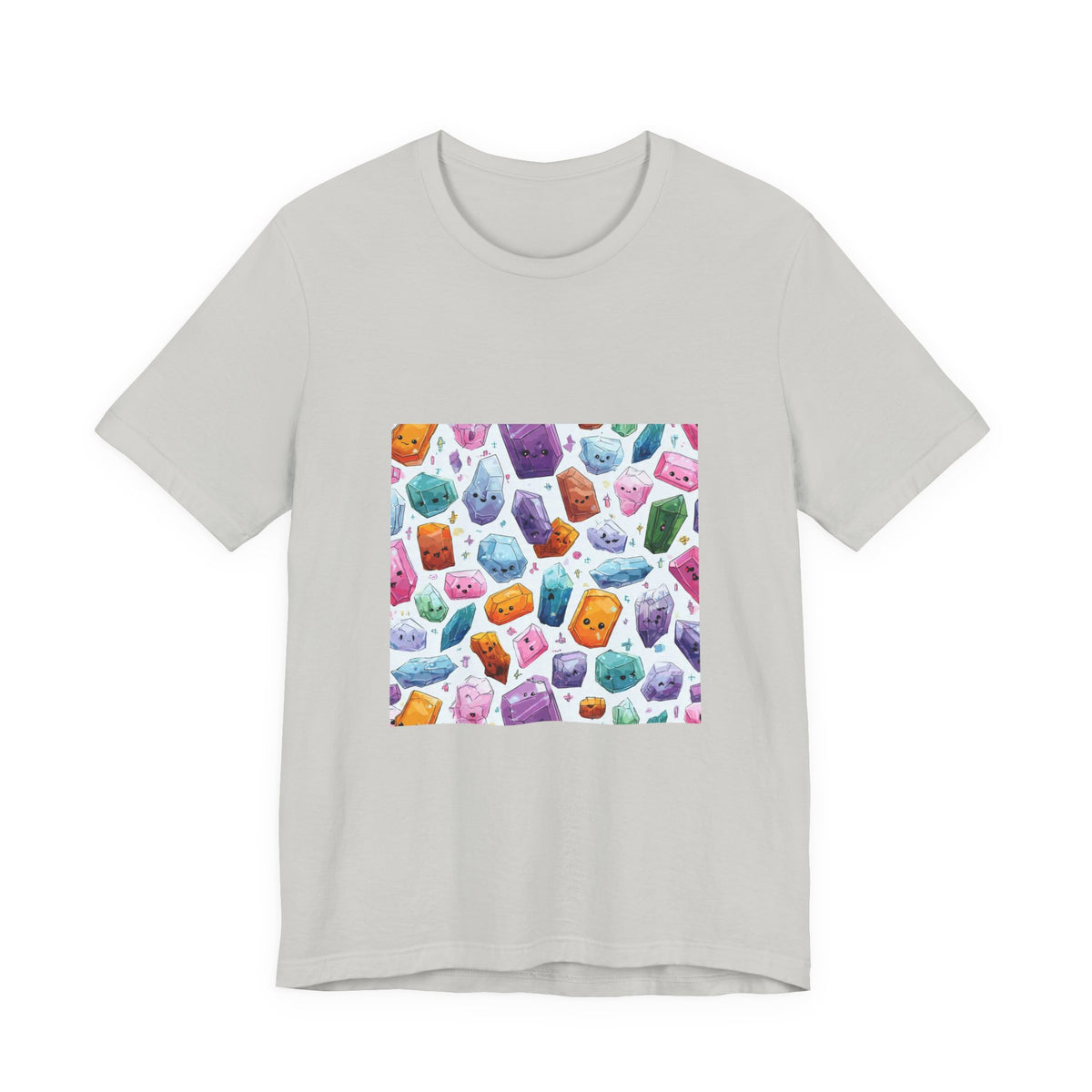 Pastel Crystal Friends T-Shirt | Light Neutrals