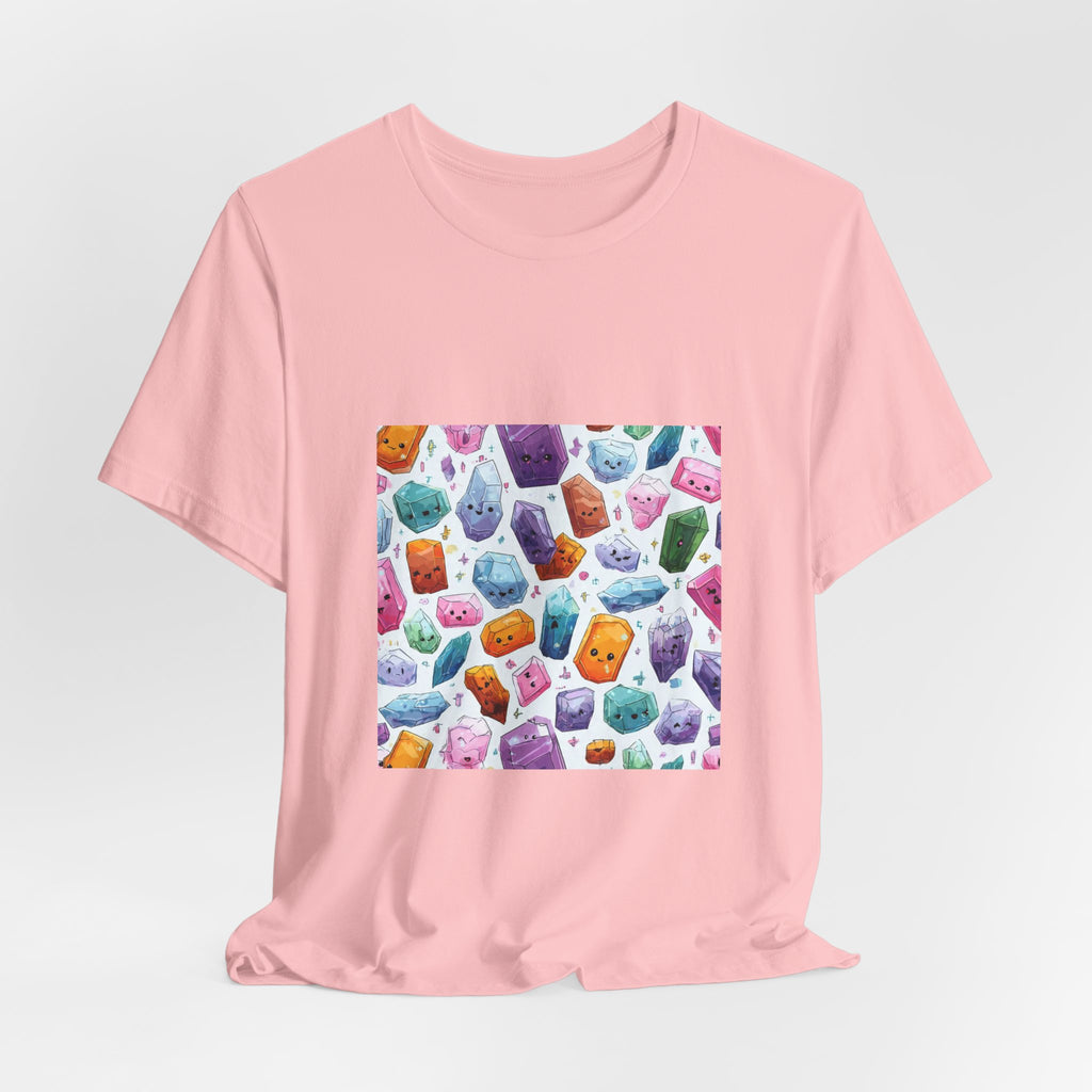 Pastel Crystal Friends T-Shirt | Pinks & Orchid