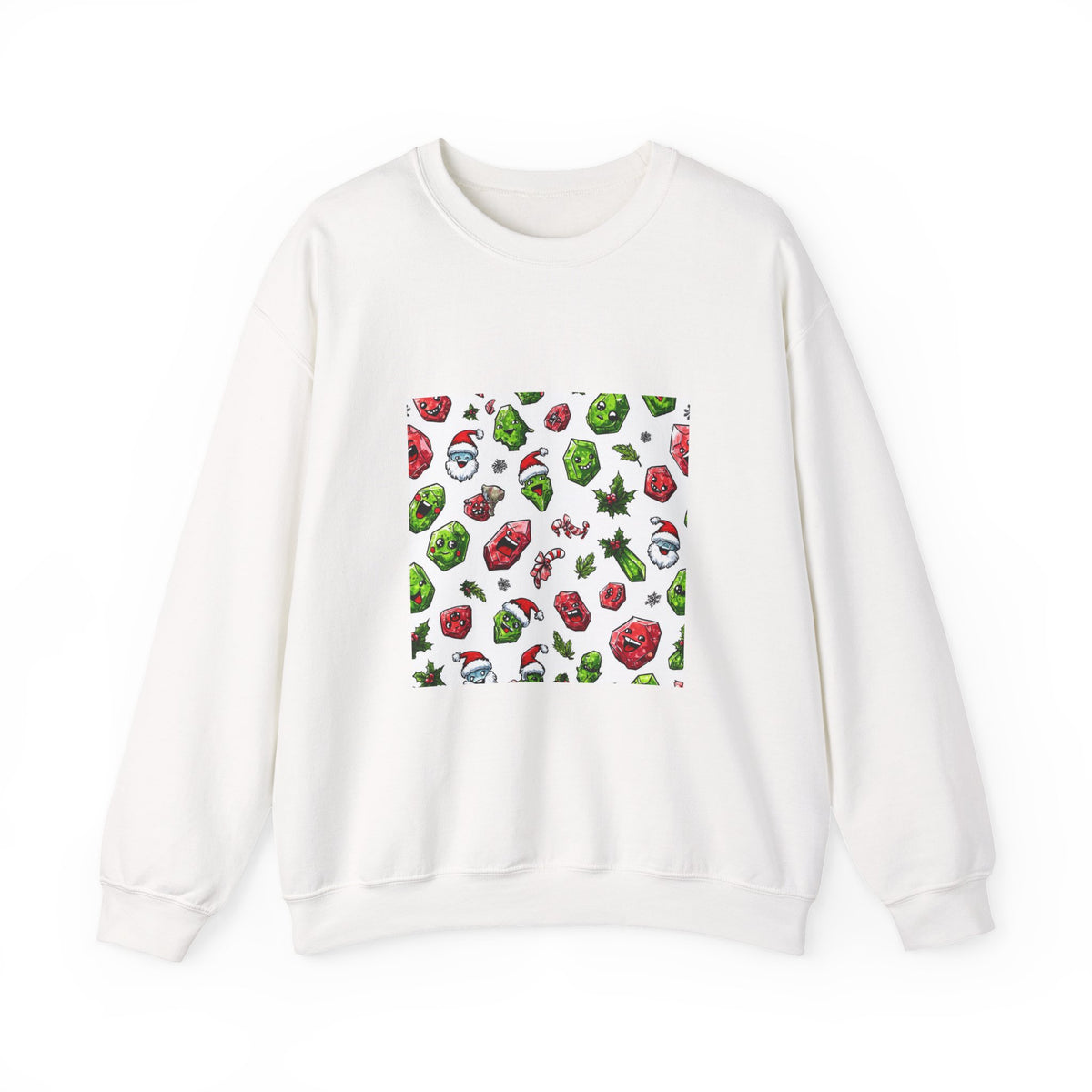 Christmas Crystal Cheer Crewneck | Neutrals & Reds