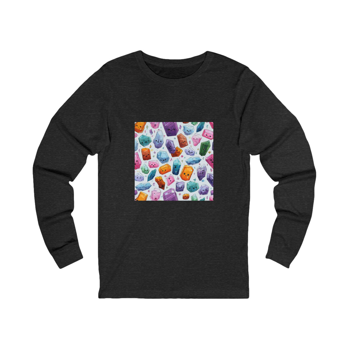 Pastel Crystal Friends Long Sleeve T-Shirt