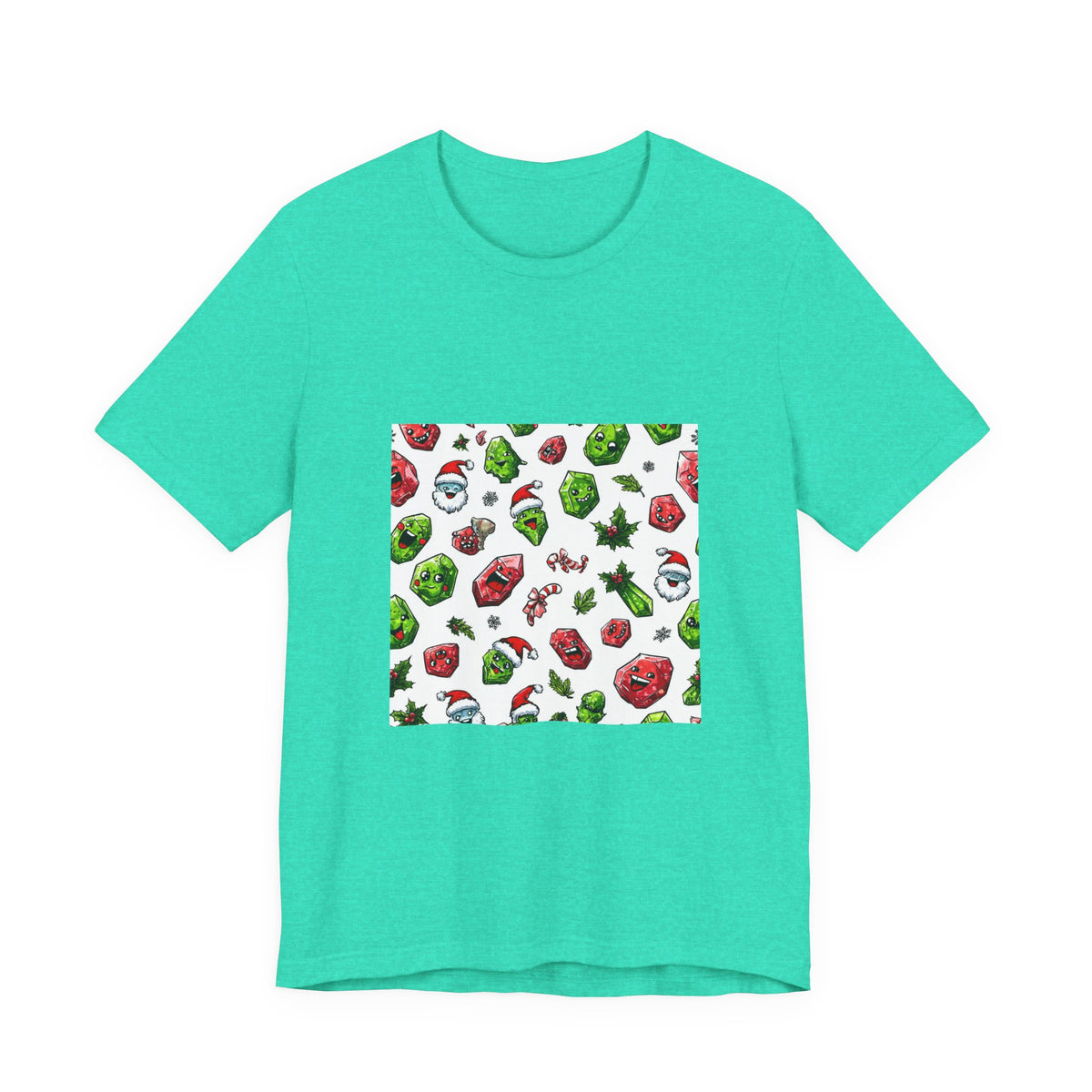 Christmas Crystal Cheer T-Shirt | Soft Blues