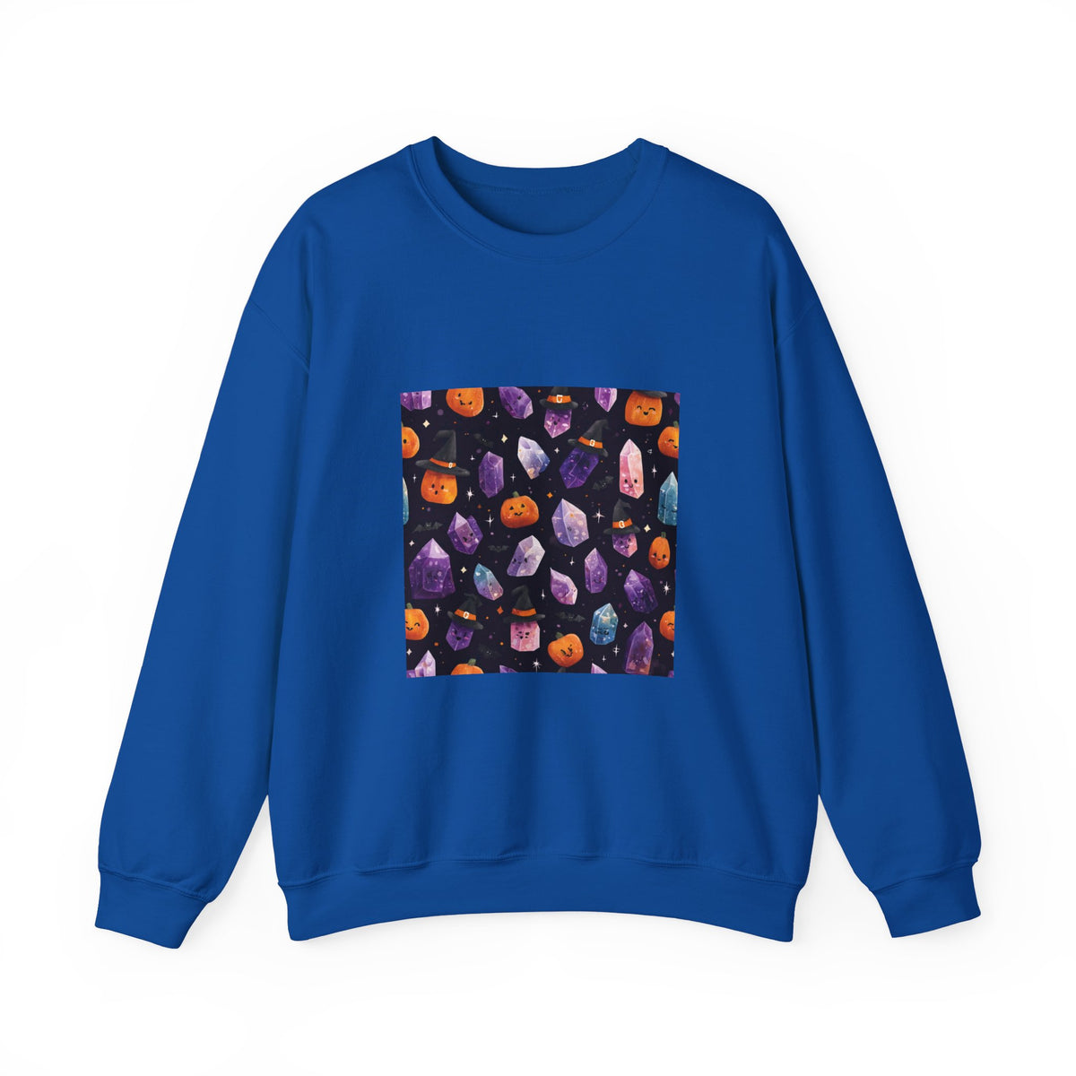 Halloween Crystal Party Crewneck | Blues, Purples & Pinks