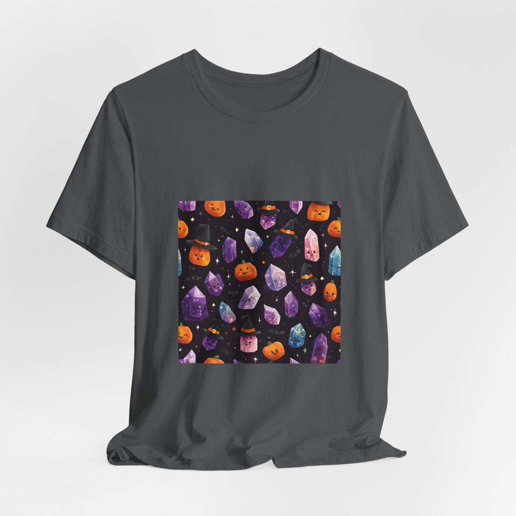 Halloween Crystal Party T-Shirt | Dark Neutrals & Reds