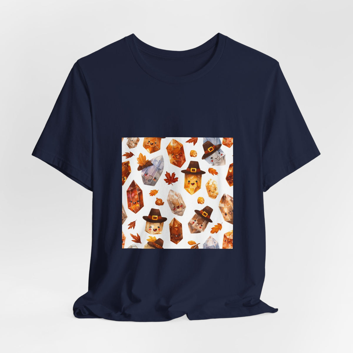 Thanksgiving Crystal Harvest T-Shirt | Royal, Navy & Purple