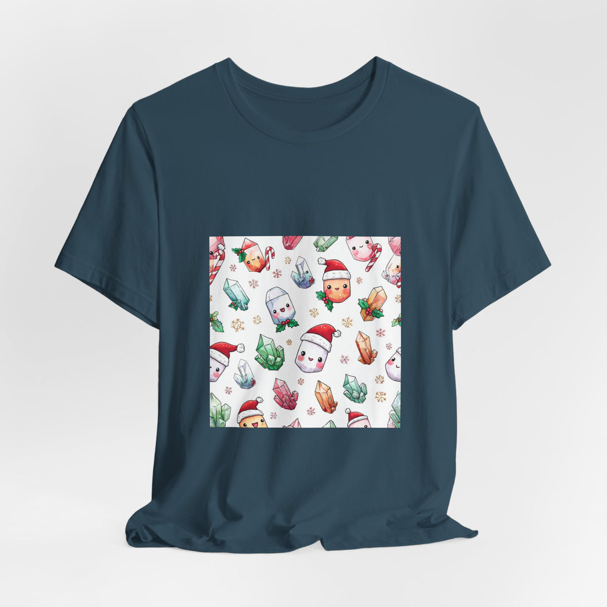 Pastel Christmas Crystal Friends T-Shirt | Forest & Ocean