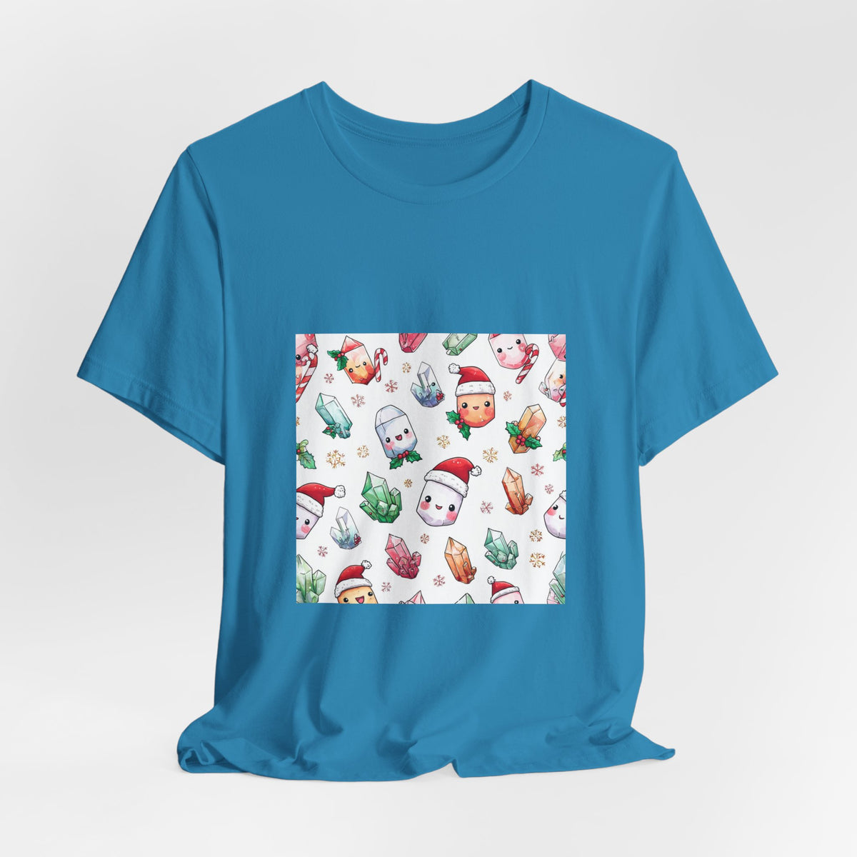 Pastel Christmas Crystal Friends T-Shirt | Forest & Ocean