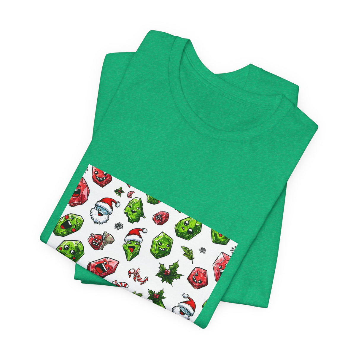 Christmas Crystal Cheer T-Shirt | Greens